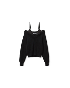 Свитер женский черный Alexander wang