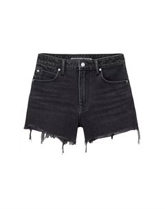 Футболка с рваными краями и потертостями серого цвета Alexander wang