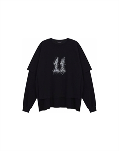 Футболка унисекс черная SS24 We11done