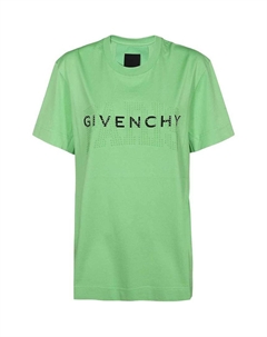 Футболка женская зеленая Givenchy