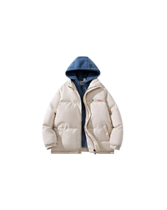 Пуховик унисекс, серо-черный Bobby abley