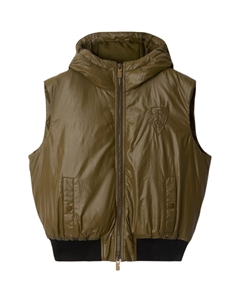 Куртка пуховая FW24 женская, оливковая Burberry