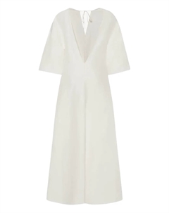 Шелковое платье Mia, белый The row