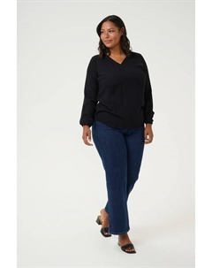 Блузка, глубокий черный Kaffe curve