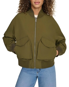 Женская облегченная короткая куртка-бомбер, Army Green Levi's®