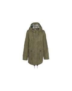 Женская зеленая дождевик парка Keldy, Green Barbour
