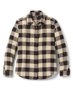 Фланелевая рубашка Fjord - Женская, Buffalo Check/Otter Brown Patagonia