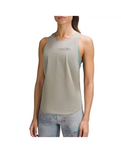 Женская безрукавная спортивная футболка, кремово-мятная Lululemon