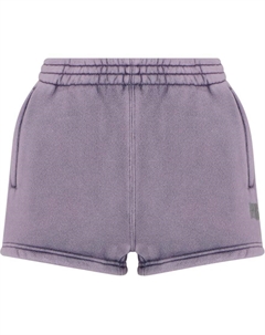 Мини-шорты с логотипом, фиолетовые Alexander wang