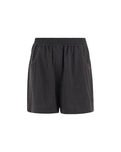 Повседневные шорты женские серые Brunello cucinelli