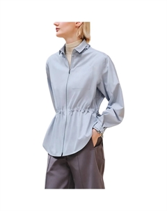 Футболка FW24 женская морозно-голубая HERMES Hermès