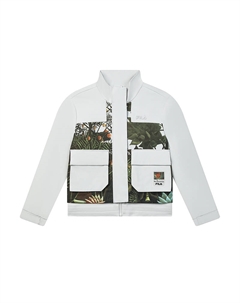 X LUSUO Ветрозащитная ветровка женская бежево-светло-серая, Бежевый солнечно-серый Fila