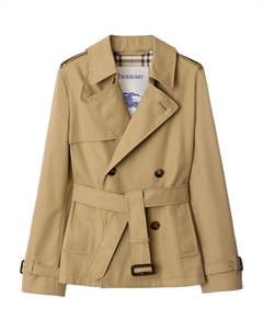 Тренч FW24 Женское бежевое пальто, Beige Burberry