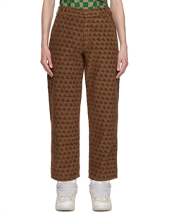 Коричневые дутые брюки Erl