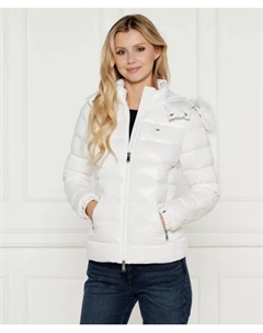 Тональный пуховик Regular fit, белый Tommy jeans
