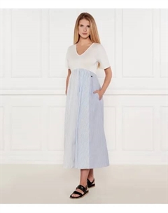 Бронзовое платье, синий Weekend max mara