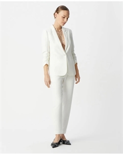 Женский блейзер с пуговицей и карманами, пастельно-розовый Ikks