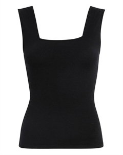 Топ Sani с квадратным вырезом, черный Khaite