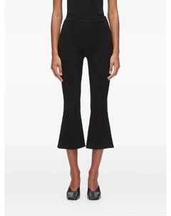 Рифленые расклешенные брюки, черный 3.1 phillip lim