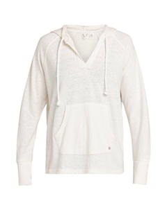 Женская толстовка с капюшоном для серфинга, белый Roxy