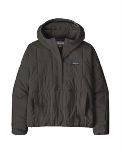 Женский легкий свитер с капюшоном из синтетического волокна, черный Patagonia