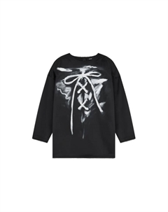 Футболка женская черная We11done