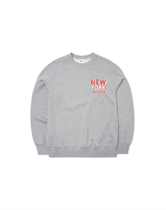 Свитшот унисекс серый Mlb