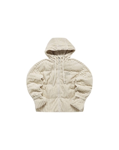 Куртка пуховая женская оливково-белая, чайно-белая Fila fusion