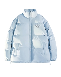 Пуховик Unisex, Light Blue (Solid Color) Mulinsen