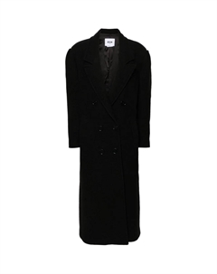 Пальто из чистой шерсти, Black Msgm