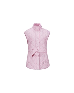 Женская розовая безрукавка-плед, Pink Moose knuckles