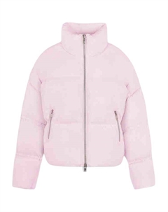 Куртка пуховая женская светло-розовая, Light Pink Moose knuckles