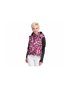 Женская пуховая безрукавка серии Wunder Puff в камуфляжном розовом мультиколоре, Camouflage Pink Multicolor Lululemon