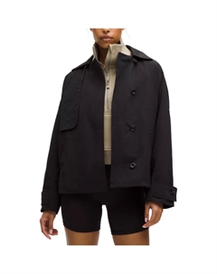 Тренч женский черный, Black Lululemon