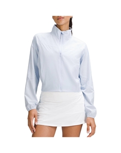 Водоотталкивающая эластичная куртка женская, Windmill Light Blue Lululemon