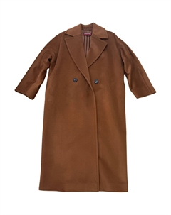 Пальто FW24 женское верблюжьего цвета, Camel Max mara studio