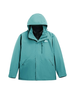 Ветровка утепленная непромокаемая непродуваемая унисекс для походов, Peacock Green Lonsdale