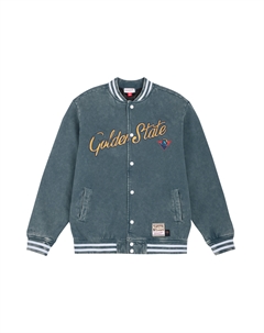 Куртка Mitchell & Ness NBA унисекс синяя, Blue Mitchell ness