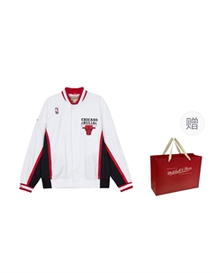 Куртка Mitchell & Ness, White Black (with Free Shopping Bag) Mitchell ness