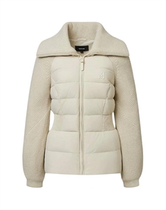 Фокси куртка в смешанной технике, Light Coffee Mackage