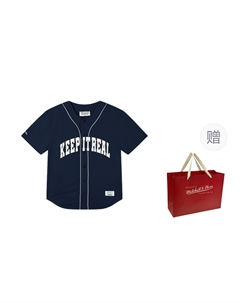 Куртка бейсбольная унисекс Mitchell & Ness, Blue (Shopping Bag Included) Mitchell ness