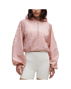 Женская укороченная анорак куртка, Hazy Pink/PKHZ Lululemon