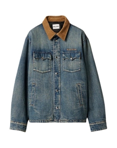 Куртка пуховая женская синяя, Blue Miu miu