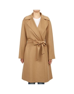 Женское пальто светло-коричневого цвета, Light Brown Max mara studio