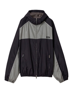 Куртка-бомбер с логотипом, Blue Miu miu