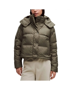 Пуховик Wunder Puff Series женский, Army Green/ARMG Lululemon