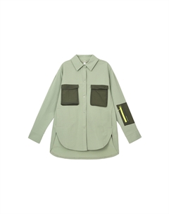 Флисовая туристическая рубашка женская, Green Lululemon