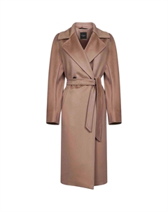 Макс Мара тренч из верджинской шерсти, Brown Weekend max mara