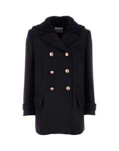 Куртка Button Up, Midnight Blue Miu miu