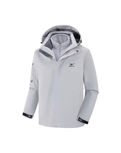 Ветровка Unisex, Light Gray Mizuno